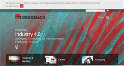 Desktop Screenshot of grenzebach.com