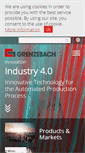 Mobile Screenshot of grenzebach.com